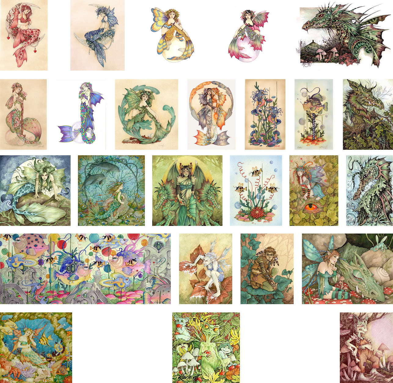 Linda Ravenscroft Mythical Creatures