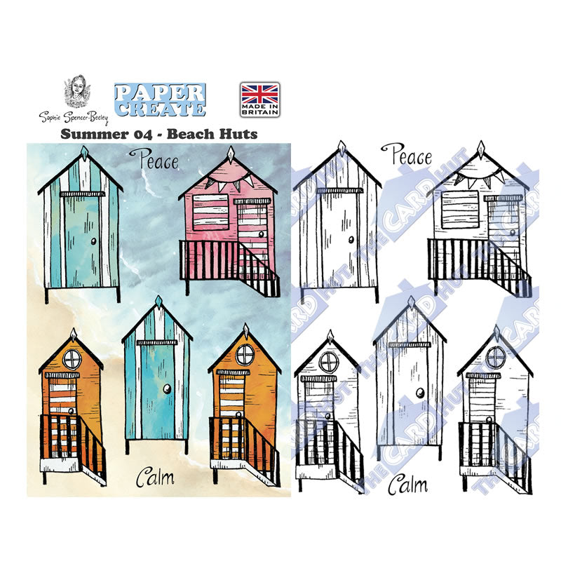 Paper Create: A Day at the Beach Stamp Collection by Sophie Spencer-Beeley