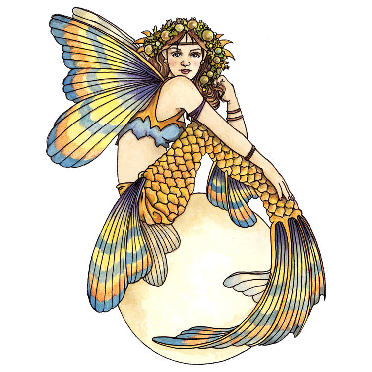 Linda Ravenscroft: Golden Pearl DigiStamp