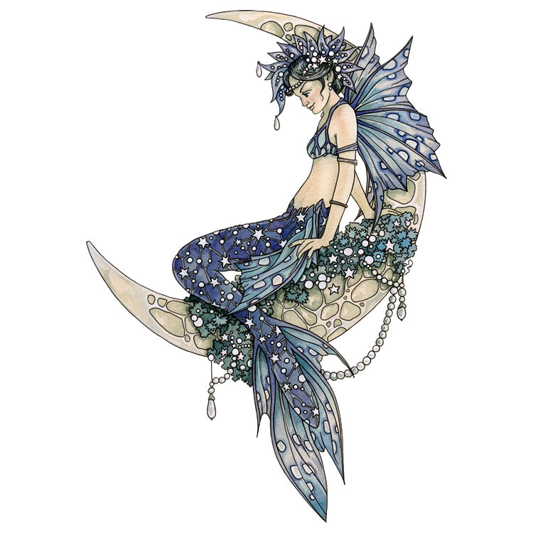 Linda Ravenscroft: Mermaid Moon DigiStamp
