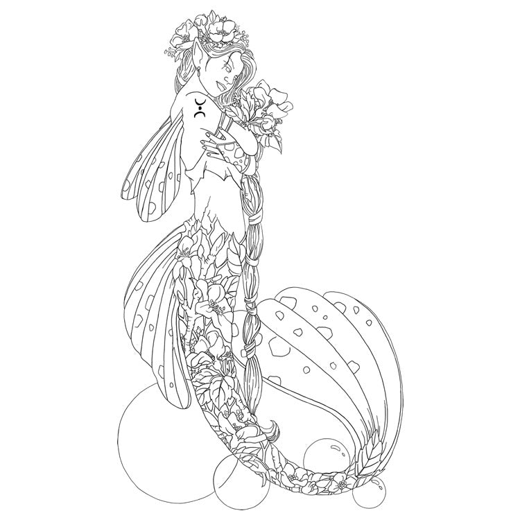 Linda Ravenscroft: Spring Blossom Tide DigiStamp
