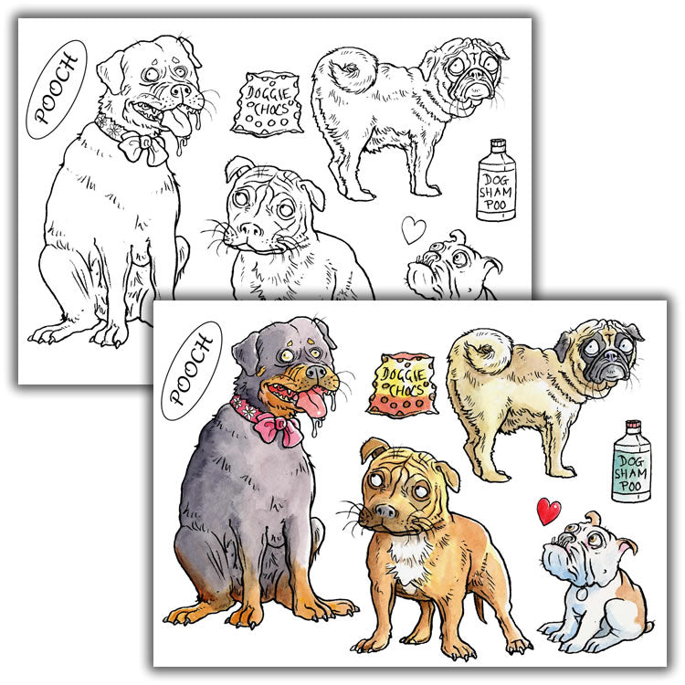 Mark Bardsley: Doggy Treats DigiStamp