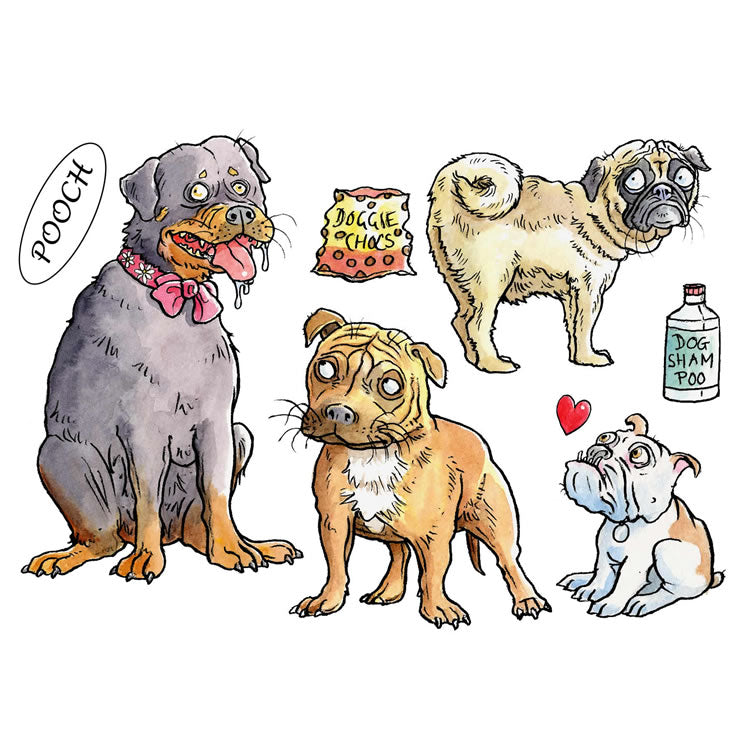 Mark Bardsley: Doggy Treats DigiStamp