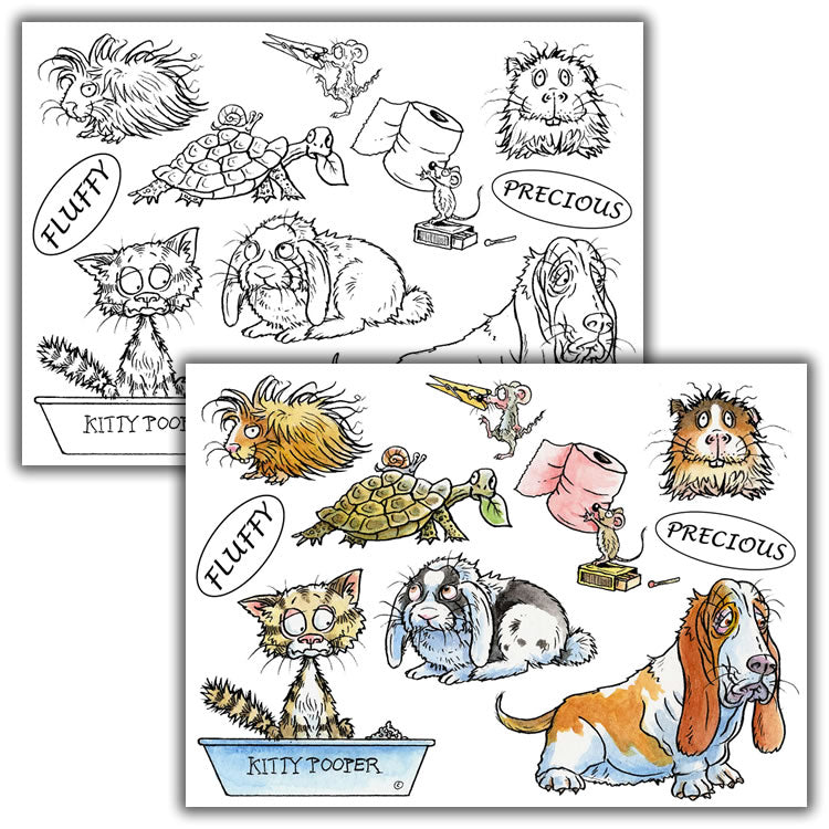 Mark Bardsley: Precious Pets 2 DigiStamp