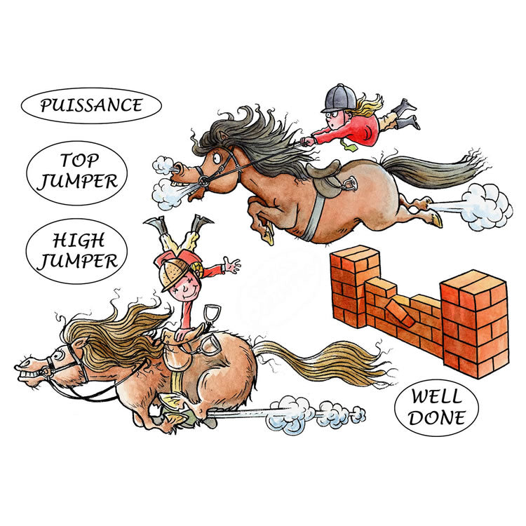 Mark Bardsley: Horsing Around DigiStamp
