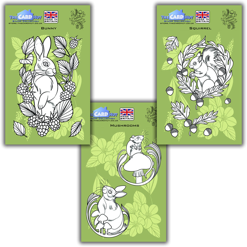 Charlotte Eleanor Designs: Woodland Critters Stamp Collection