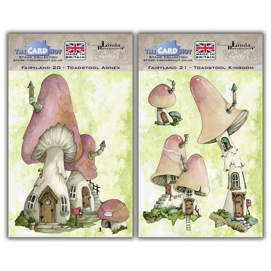 [pre-order] Linda Ravenscroft: Fairyland - Land of the Lost Toadstools Stamp Collection