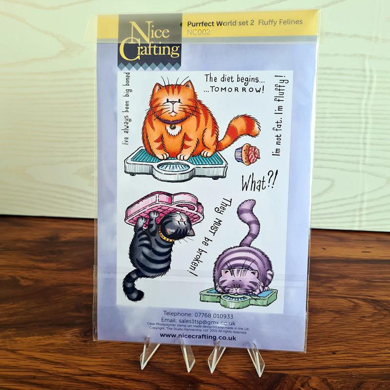 Nice Crafting: Purrfect World Set 2 - Fluffy Felines