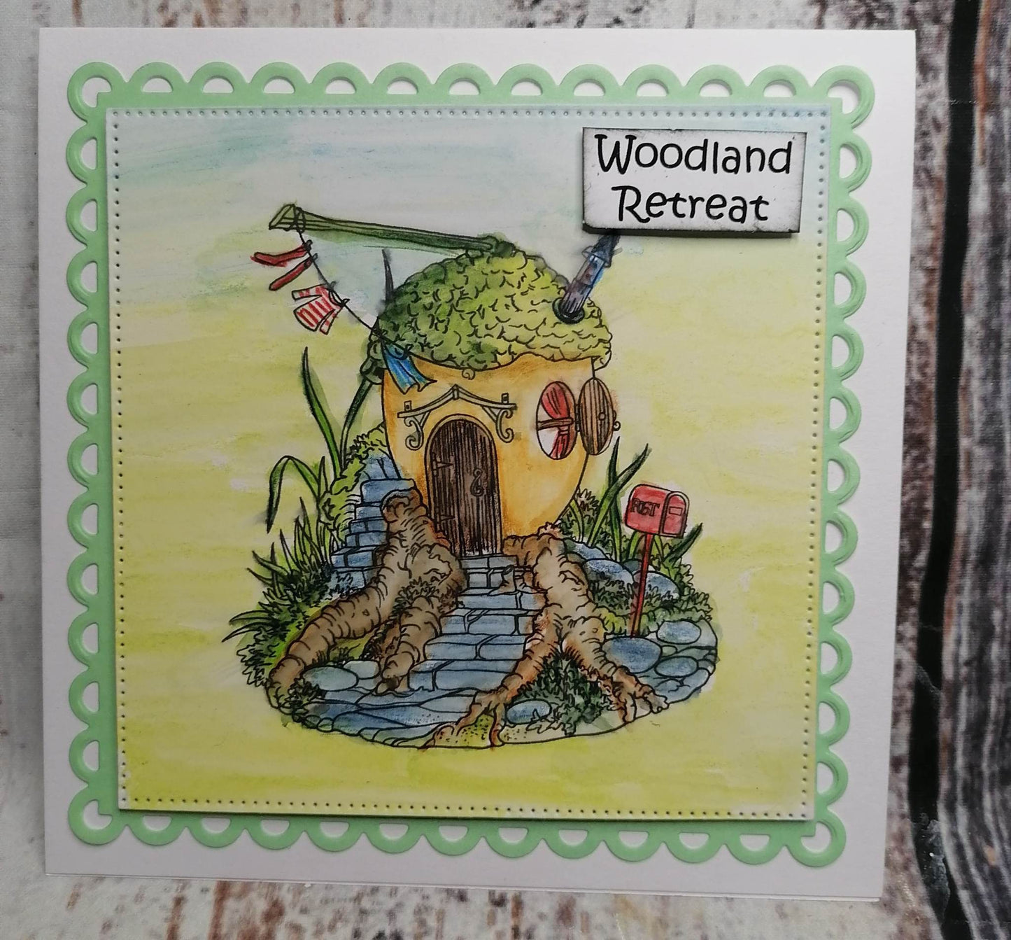 Linda Ravenscroft: Fairyland - Fruity Houses Stamp Collection