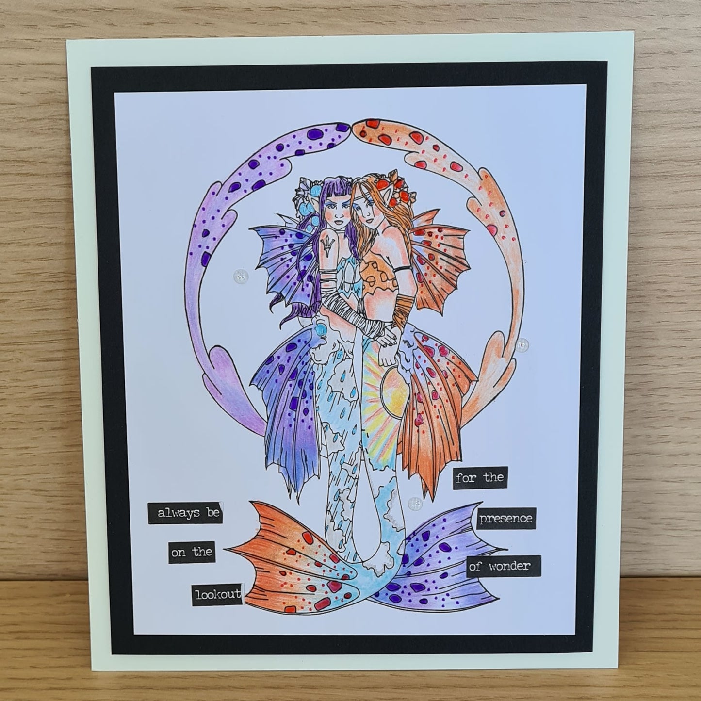 Linda Ravenscroft: Mythical Creatures - Mermaids Stamps