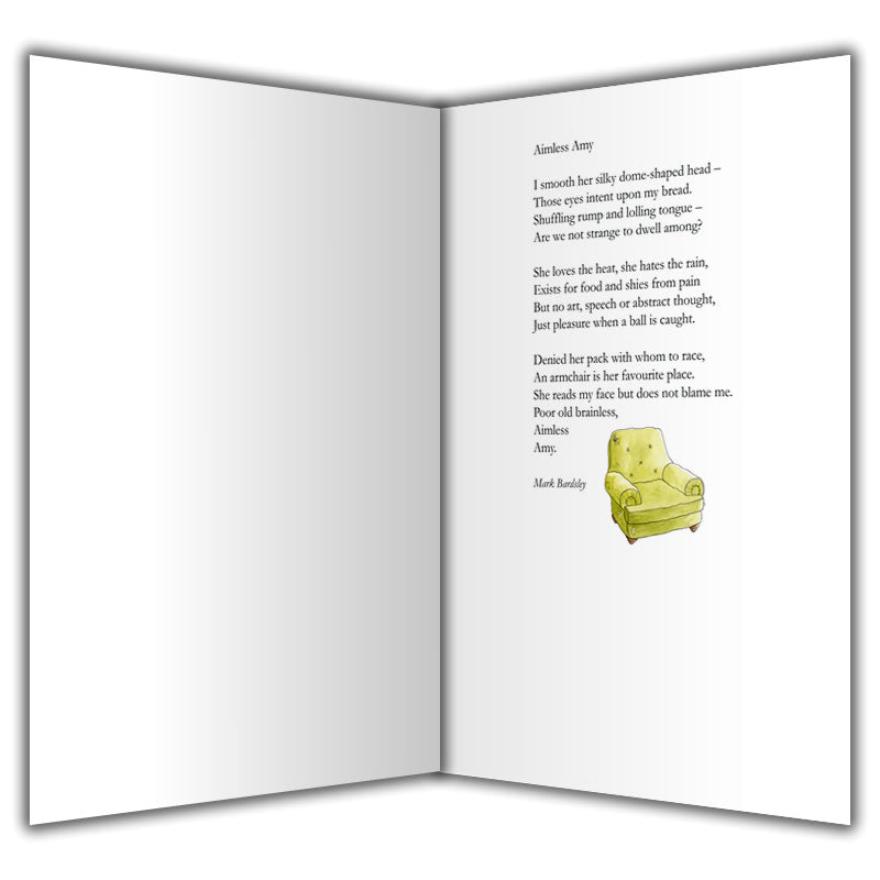 Aimless Amy Greetings Card