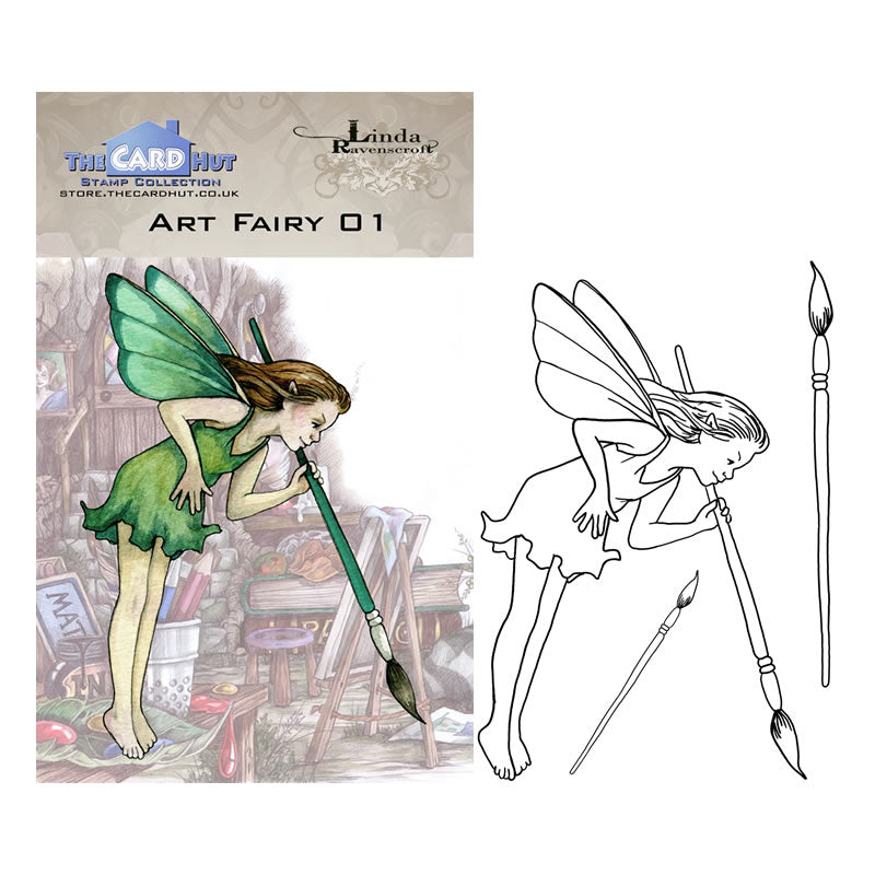 Linda Ravenscroft: Art Fairies Stamp Collection