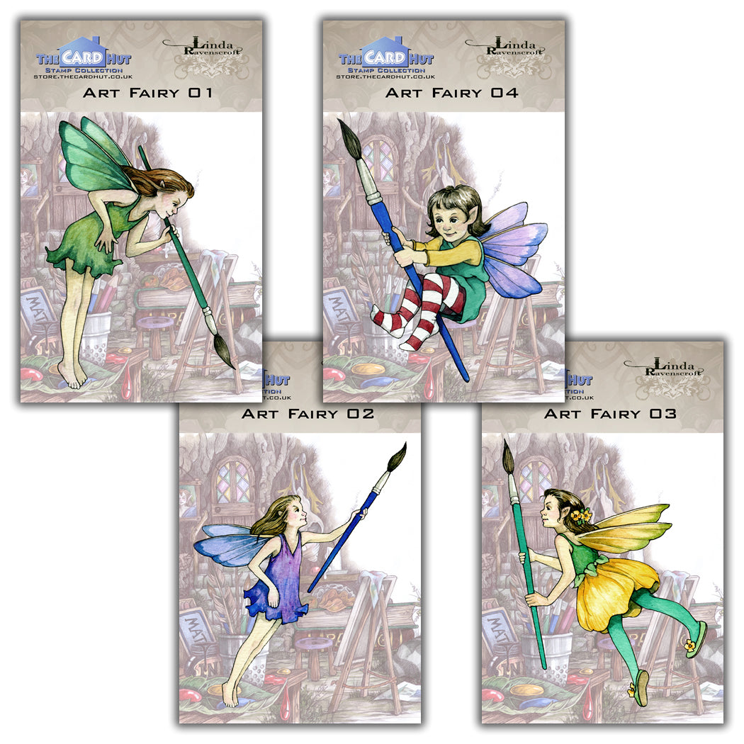 Linda Ravenscroft: Art Fairies Stamp Collection