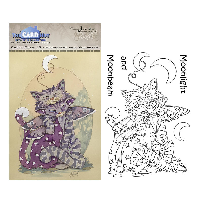 Linda Ravenscroft: Crazy Cats - Two's Company Stamp Collection