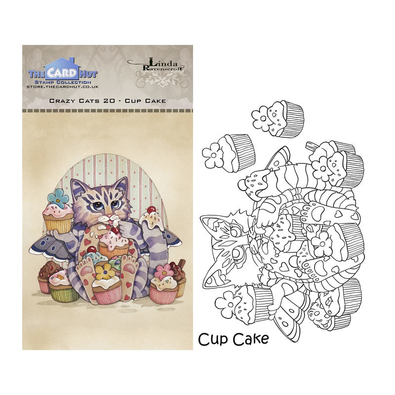 Linda Ravenscroft: Crazy Cats - Spooky Kitties Stamp Collection
