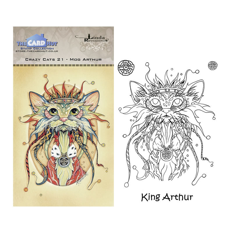 Linda Ravenscroft: Crazy Cats - Mythical Kitties Stamp Collection