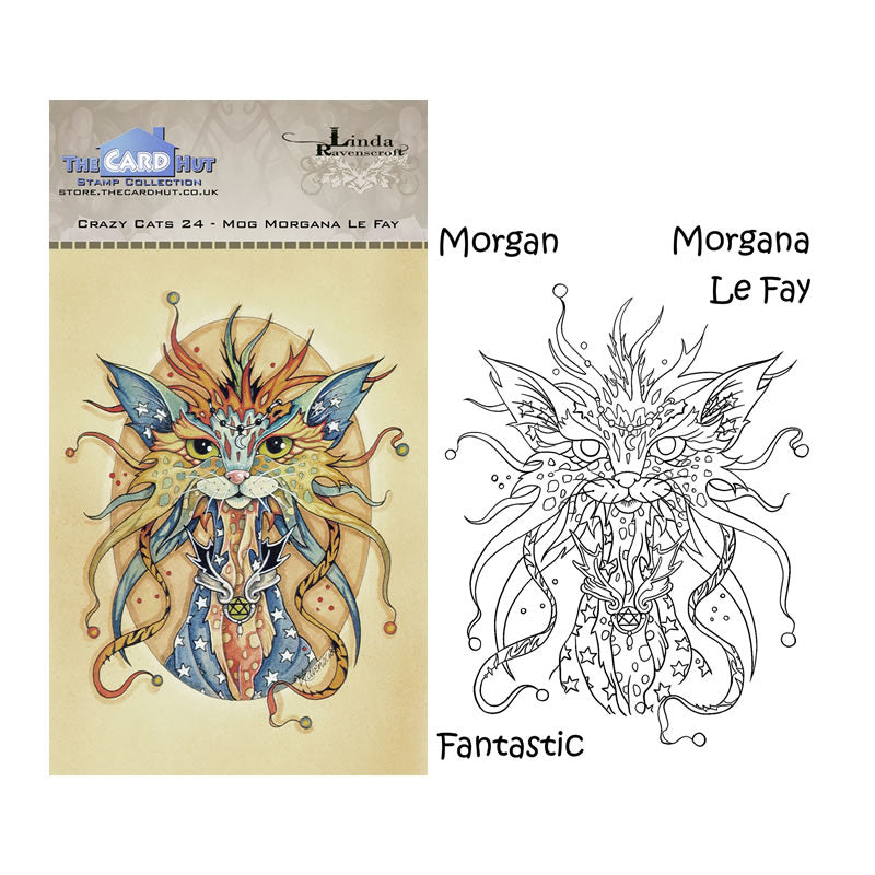 Linda Ravenscroft: Crazy Cats - Mythical Kitties Stamp Collection