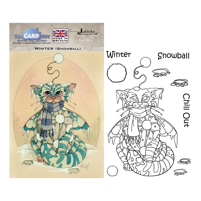 Linda Ravenscroft: Crazy Cats - Seasonal Kitties Stamp Collection