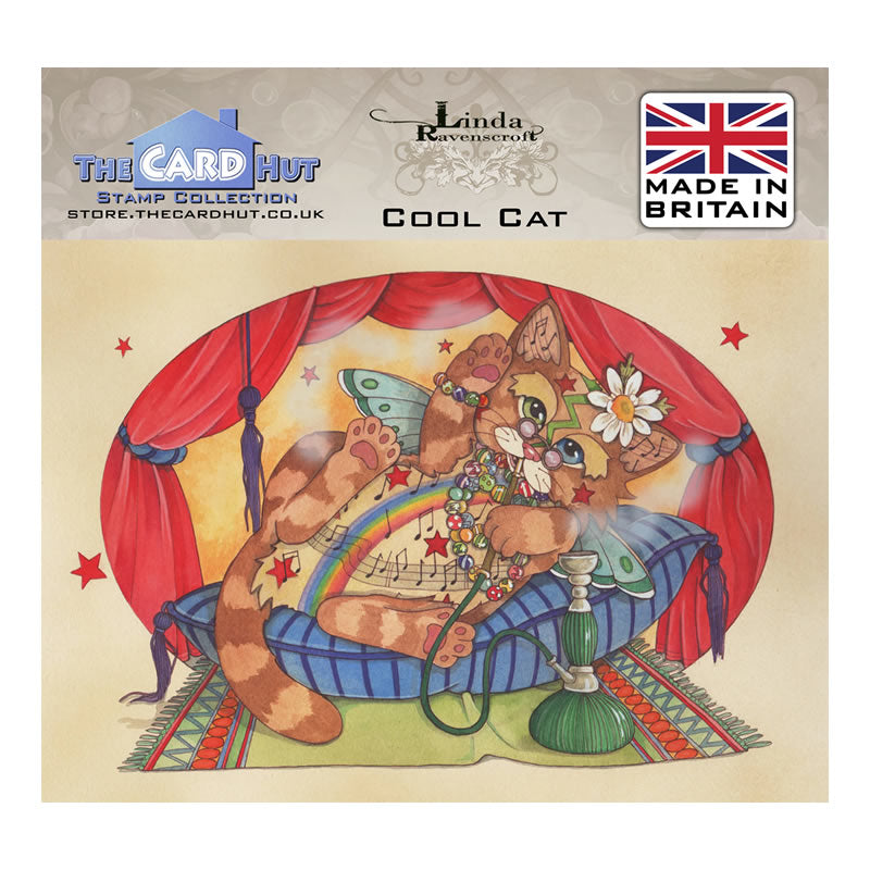 Linda Ravenscroft: Crazy Cats - Kittie Characters Stamp Collection