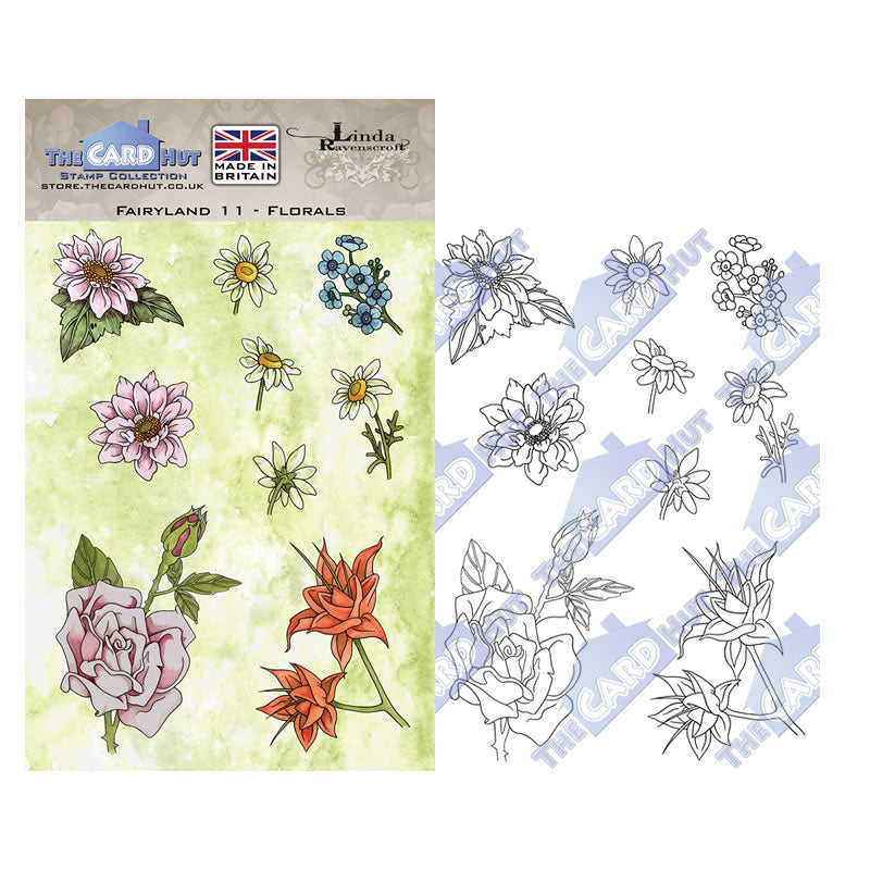 Linda Ravenscroft: Fairyland - Embellishment Stamp Collection