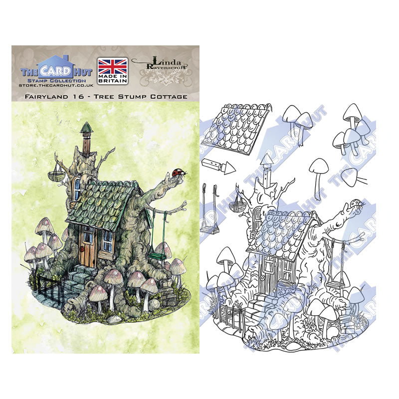 Linda Ravenscroft: Fairyland - Woodland Cottages Stamp Collection