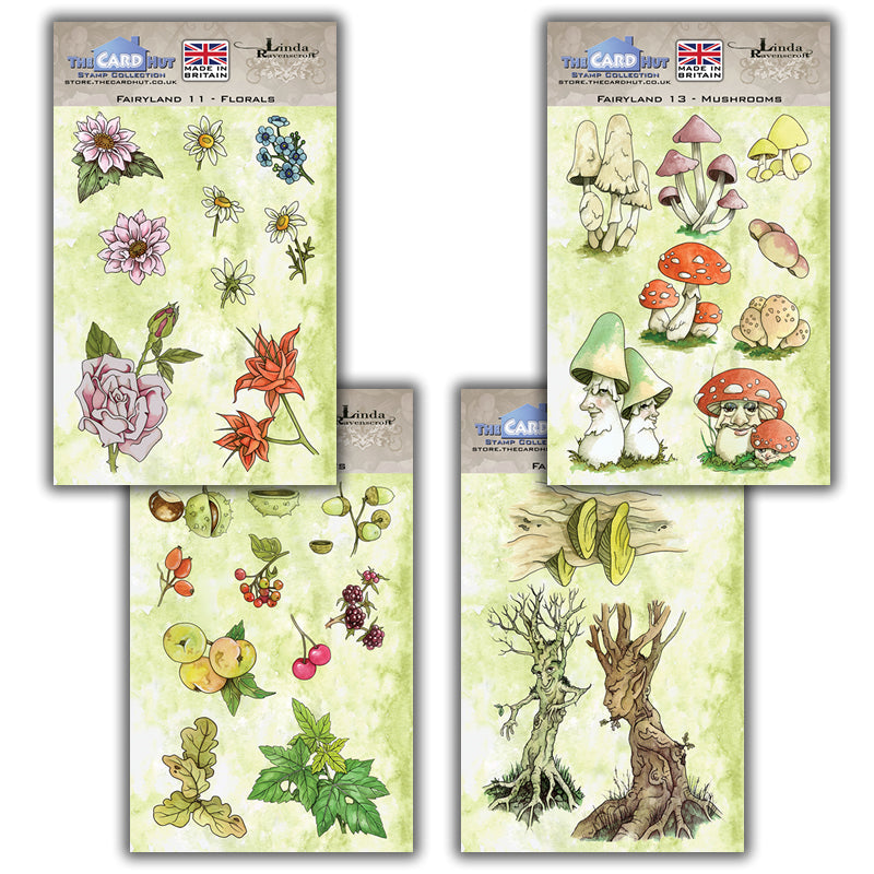 Linda Ravenscroft: Fairyland - Embellishment Stamp Collection