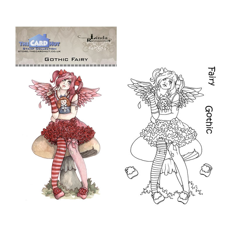Linda Ravenscroft: Gothic Fairies Stamp Collection