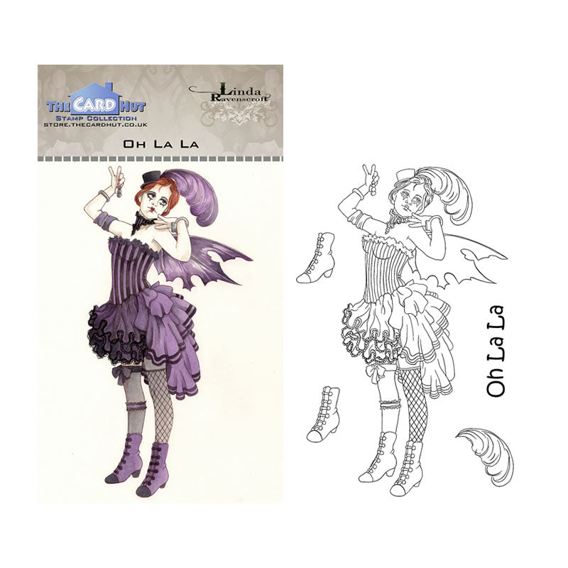 Linda Ravenscroft: Gothic Fairies Stamp Collection