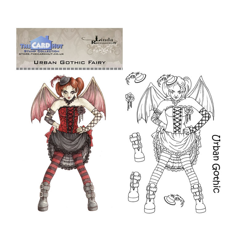 Linda Ravenscroft: Gothic Fairies Stamp Collection