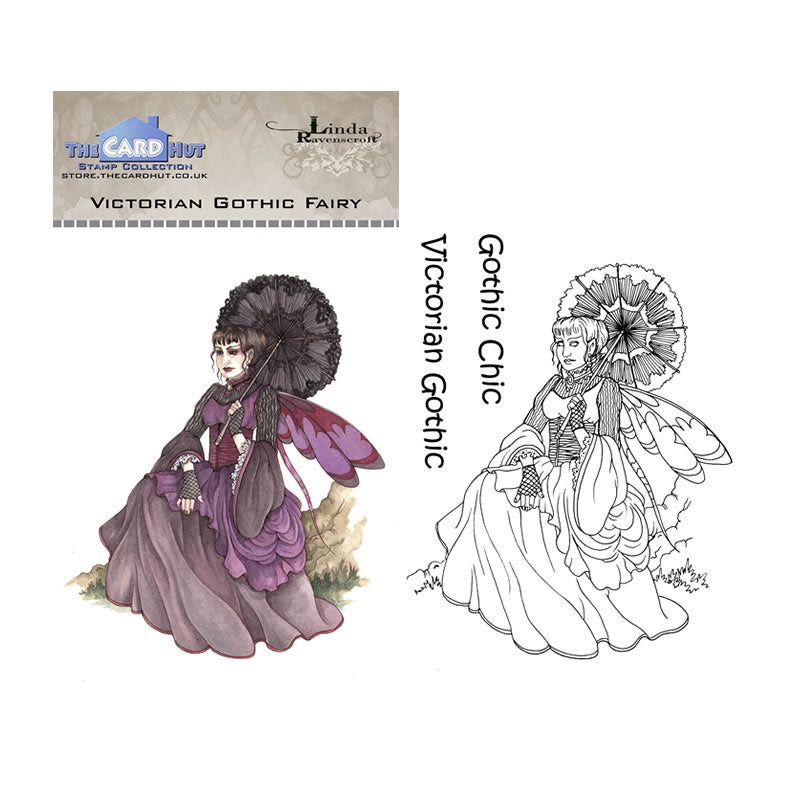 Linda Ravenscroft: Gothic Fairies Stamp Collection