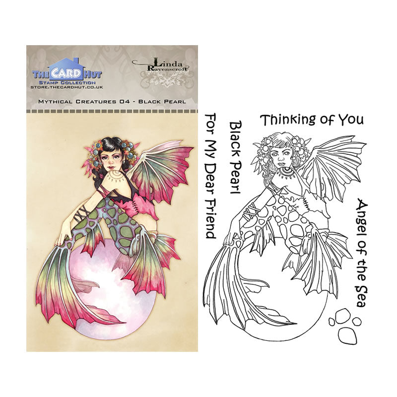 Linda Ravenscroft: Mythical Creatures - Mermaids Stamps