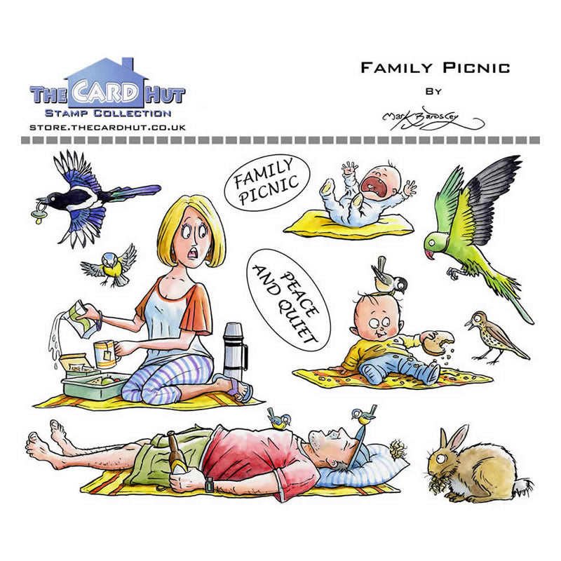 Mark Bardsley: Outdoors Summer Holiday Stamp Collection
