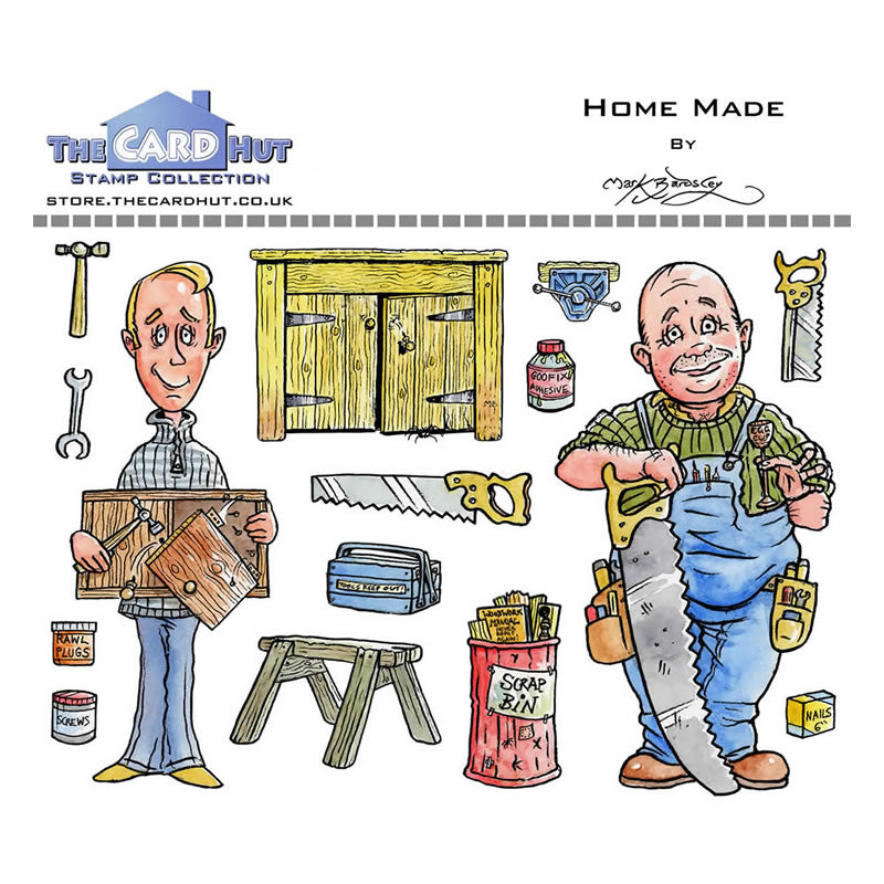 Mark Bardsley: Garden Sheds Stamp Collection