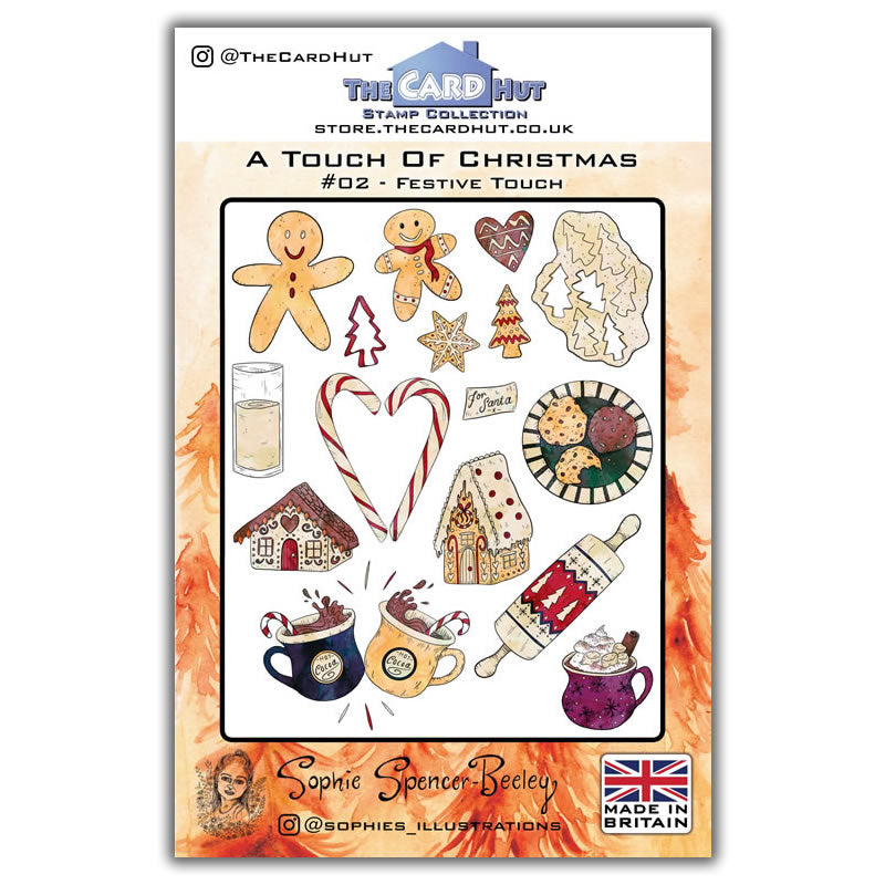 A Touch of Christmas Stamp Collection by Sophie Spencer Beeley