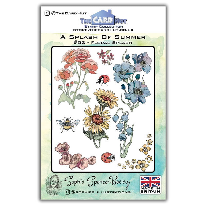 A Splash of Summer Stamp Collection by Sophie Spencer Beeley