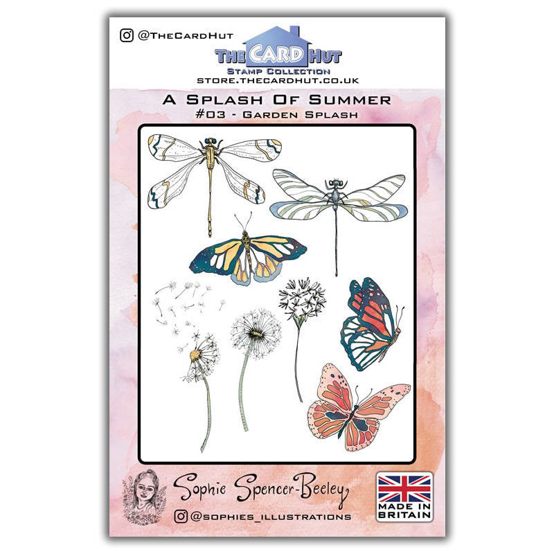 A Splash of Summer Stamp Collection by Sophie Spencer Beeley