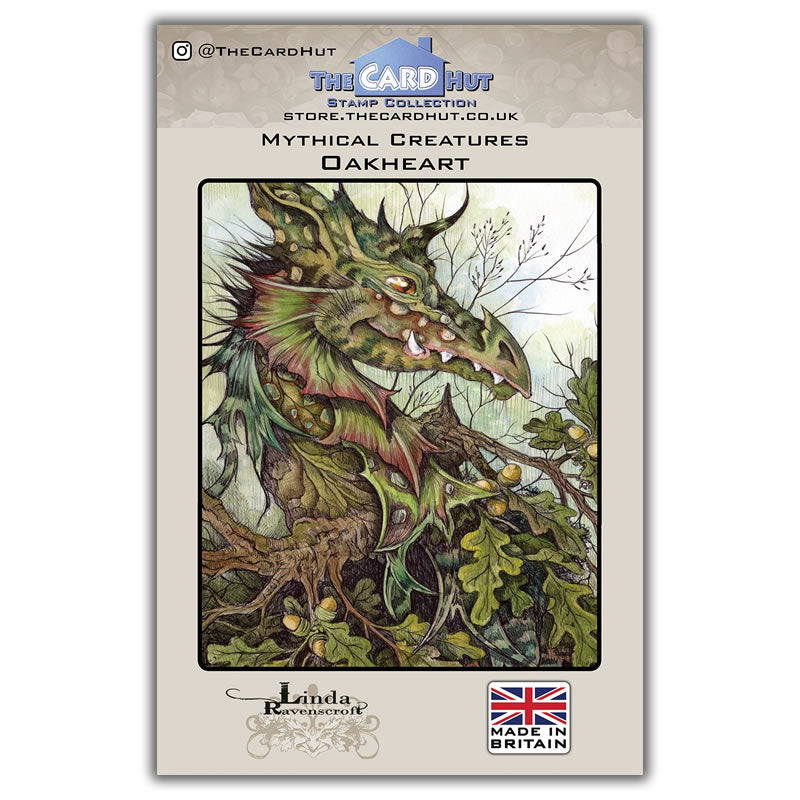 Linda Ravenscroft: Mythical Creatures - Dragon Stamp Collection