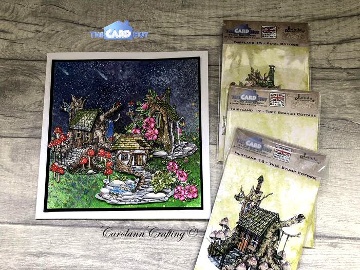 Linda Ravenscroft: Fairyland - Woodland Cottages Stamp Collection