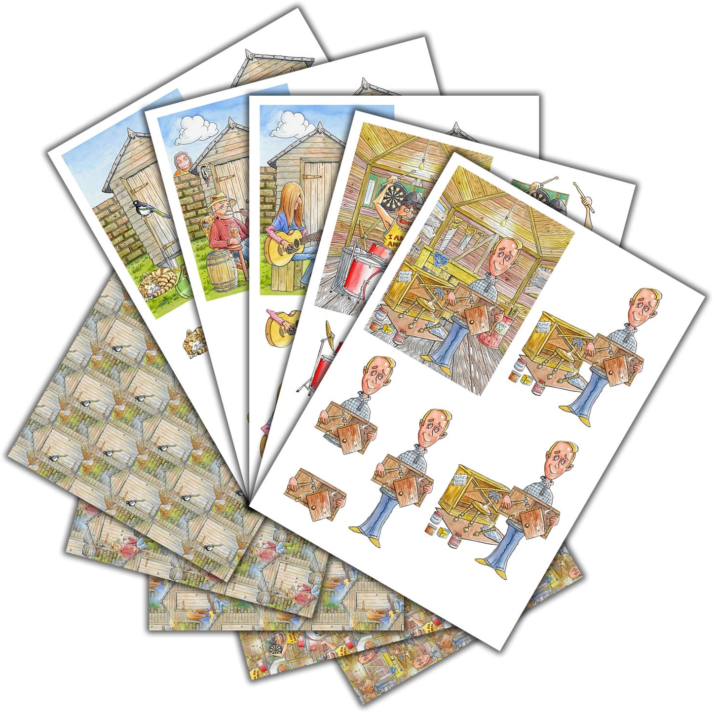 [PDF] Mark Bardsley: Garden Sheds - Decoupage Download