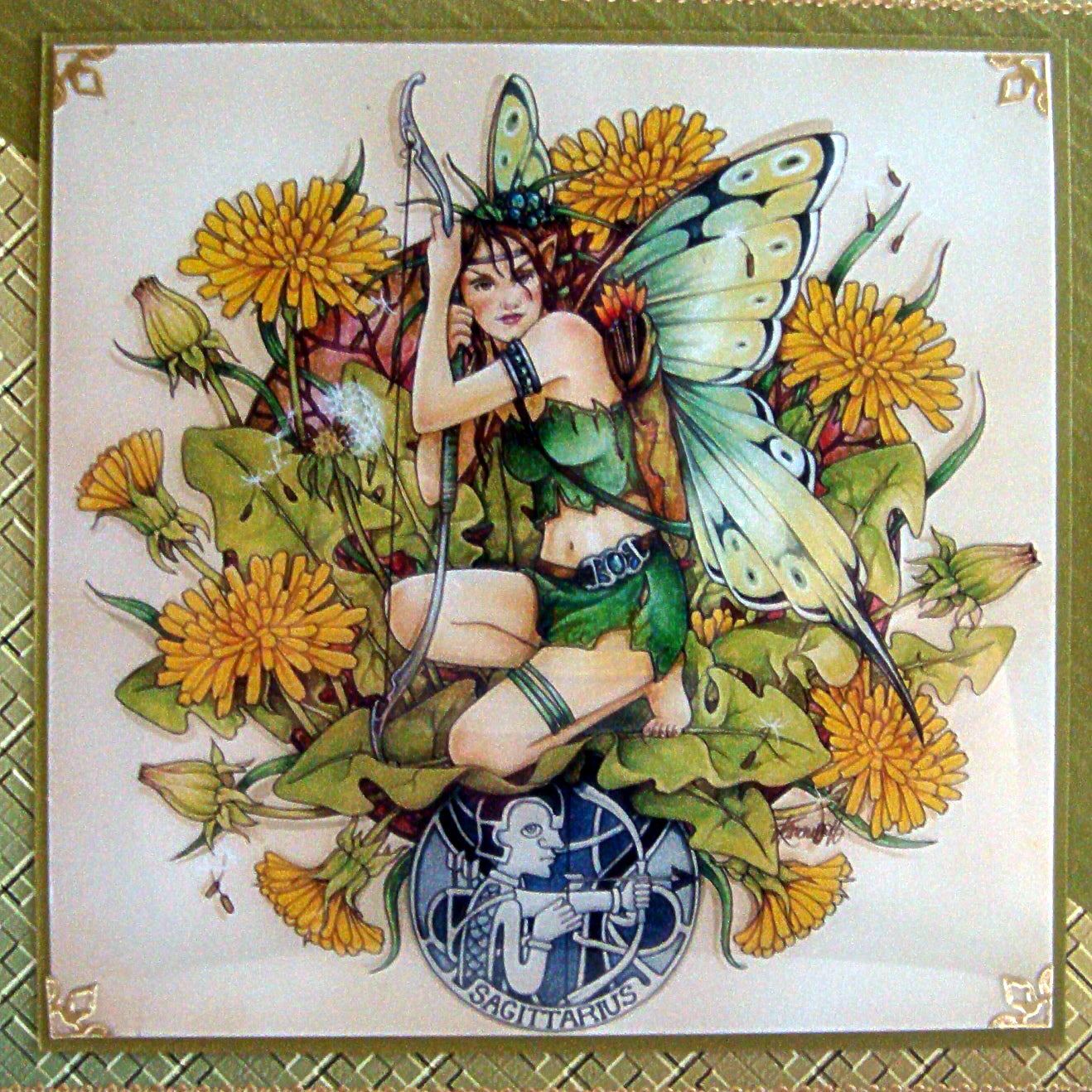 Linda Ravenscroft: Zodiac Fairies Stamp Collection