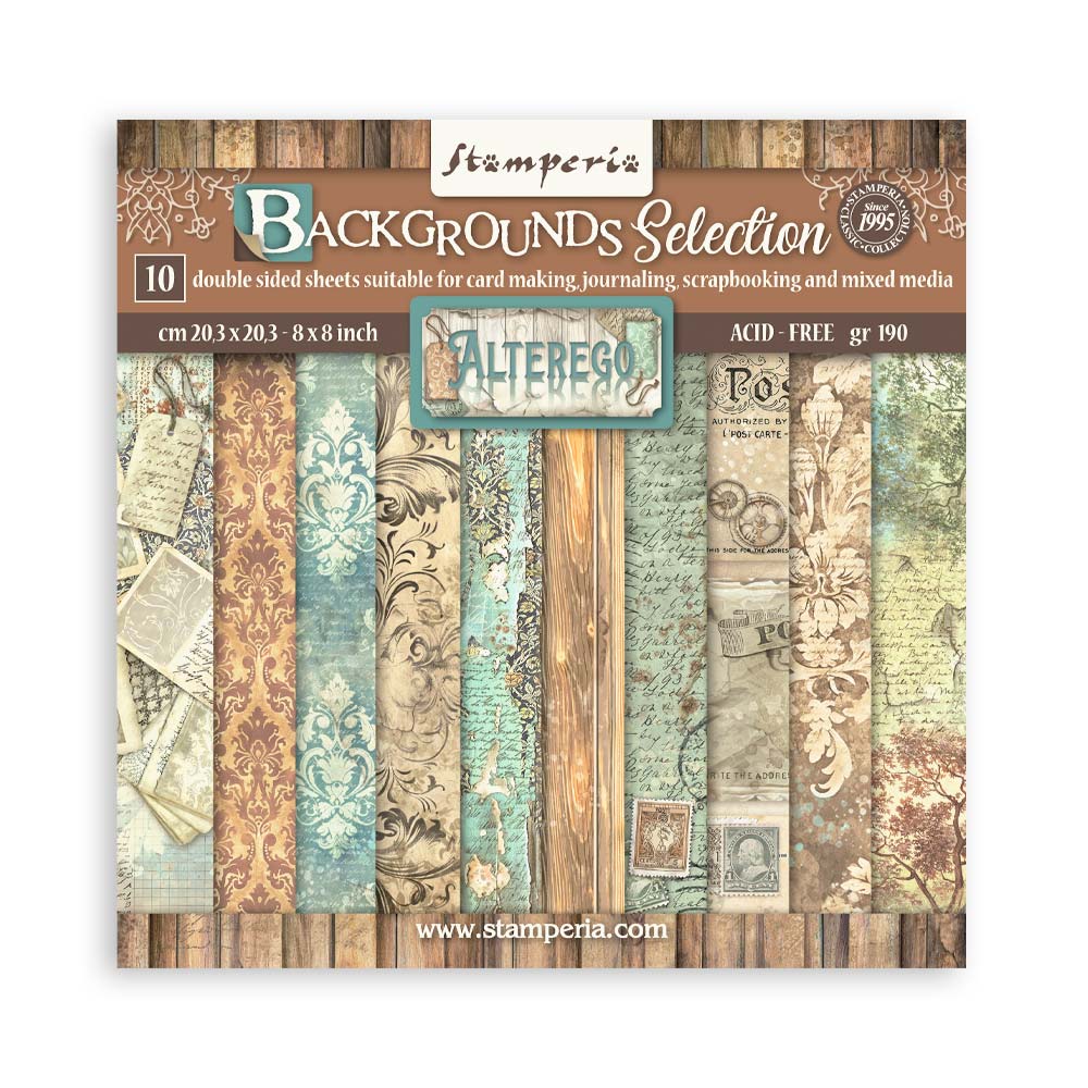 Stamperia - Alterego 8x8 Background Selection