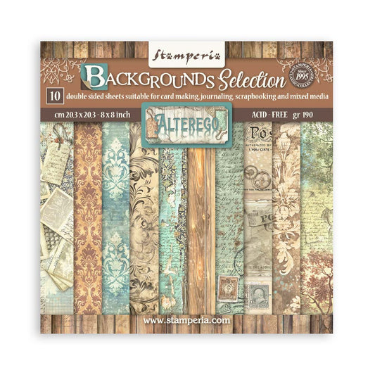Stamperia - Alterego 8x8 Background Selection