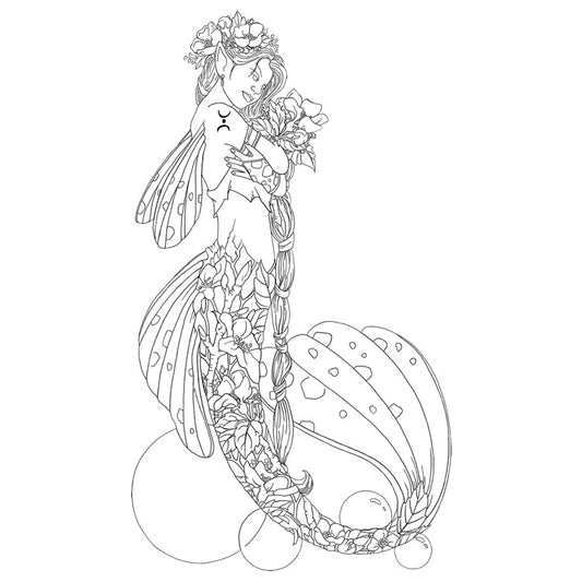 Linda Ravenscroft: Spring Blossom Tide DigiStamp