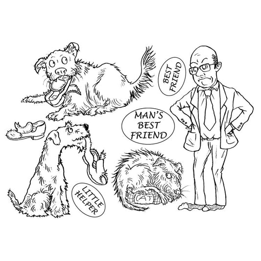 Mark Bardsley: Man's Best Friend DigiStamp