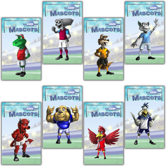 Football Mascots: A7 Mini Stamps