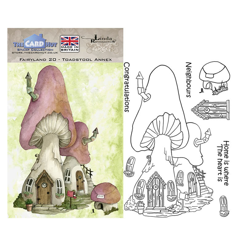 Linda Ravenscroft: Fairyland - Land of the Lost Toadstools Stamp Collection