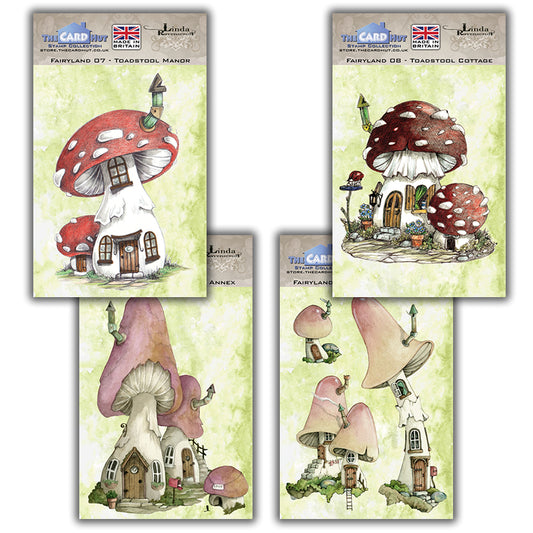 Linda Ravenscroft: Fairyland - Toadstool Paradise Stamp Collection