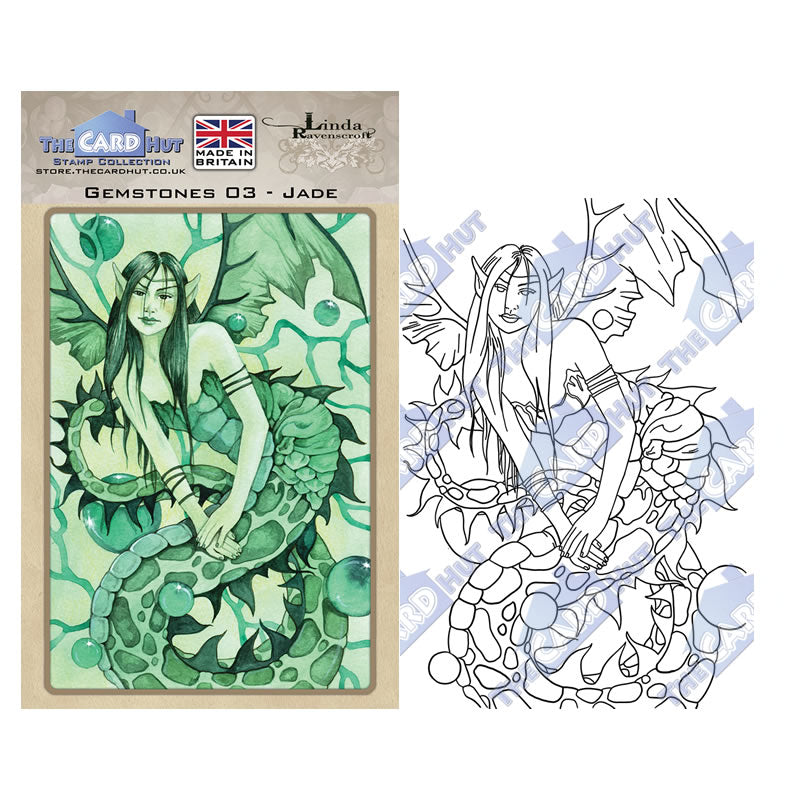 Linda Ravenscroft: Gemstones - Mystical Stamp Collection