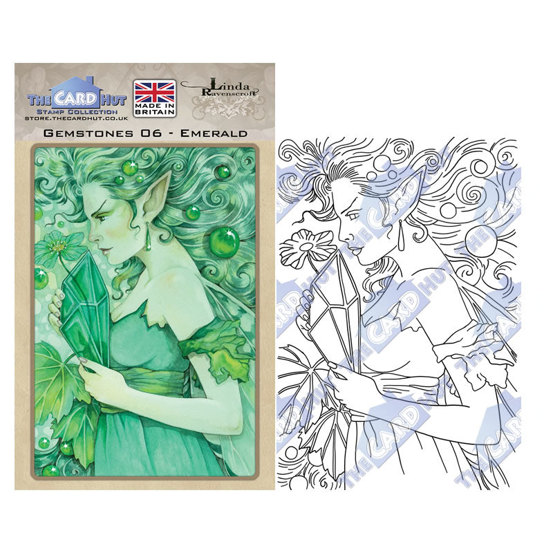 Linda Ravenscroft: Gemstones - Crystal Stamp Collection
