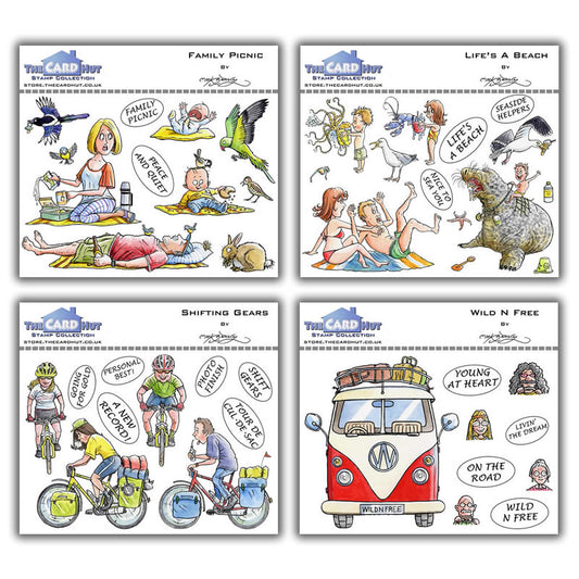 Mark Bardsley: Outdoors Summer Holiday Stamp Collection